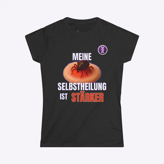 Damen T-Shirt - Meine Selbstheilung ist Stärker - Vital Generation
