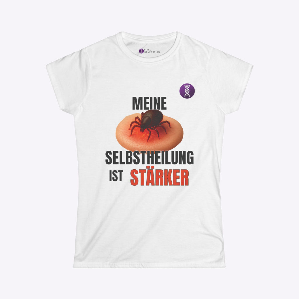Damen T-Shirt - Meine Selbstheilung ist Stärker - Vital Generation