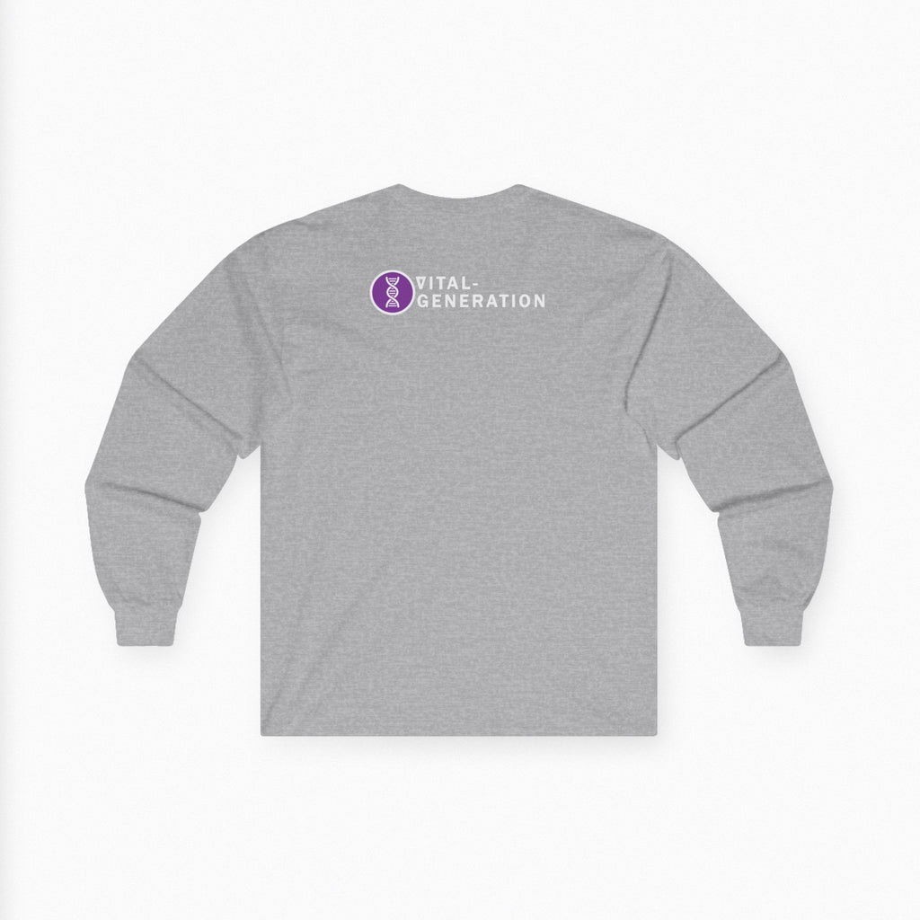 Langarm T-shirt - Mein Selbstheilung ist stärker - Vital Generation