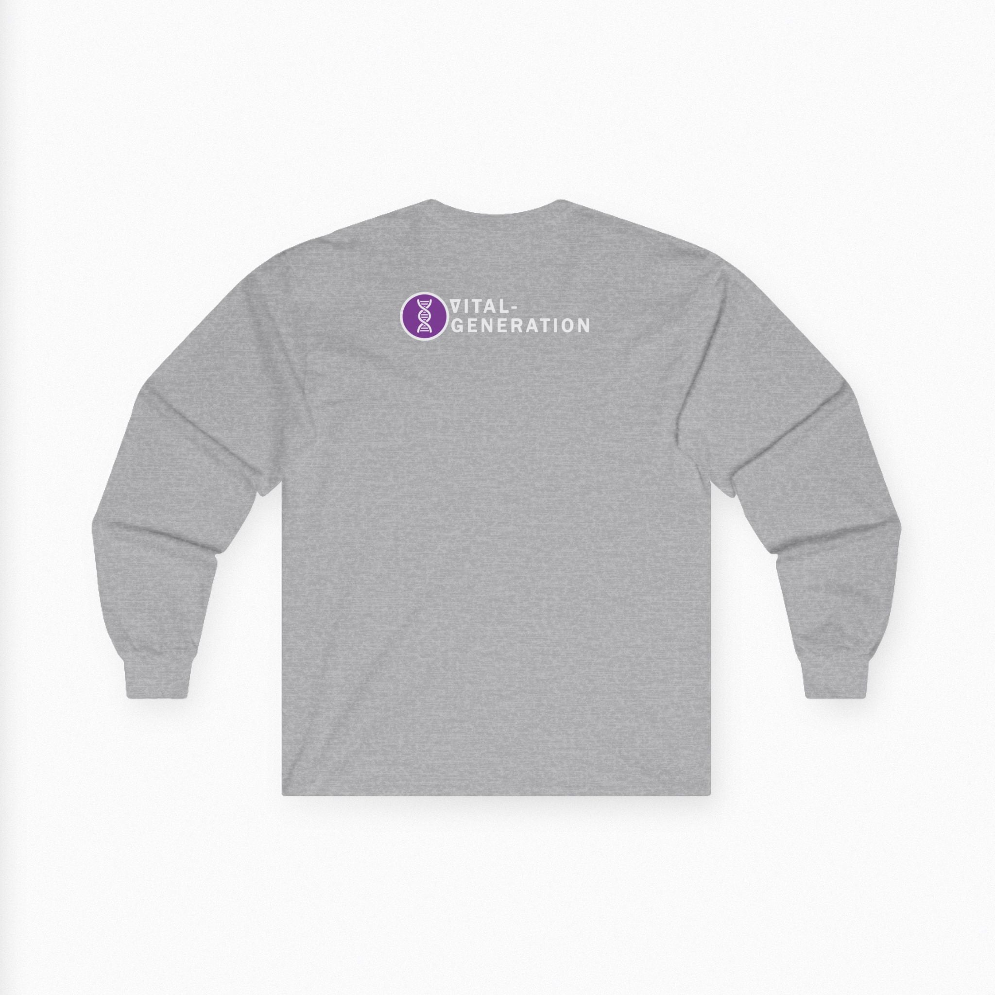 Langarm T-shirt - Mein Selbstheilung ist stärker - Vital Generation