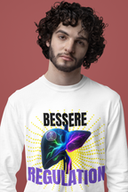 Unisex-LongSleeve-T-Shirt – Regulieren Sie Ihre Leber mit Vital Generation