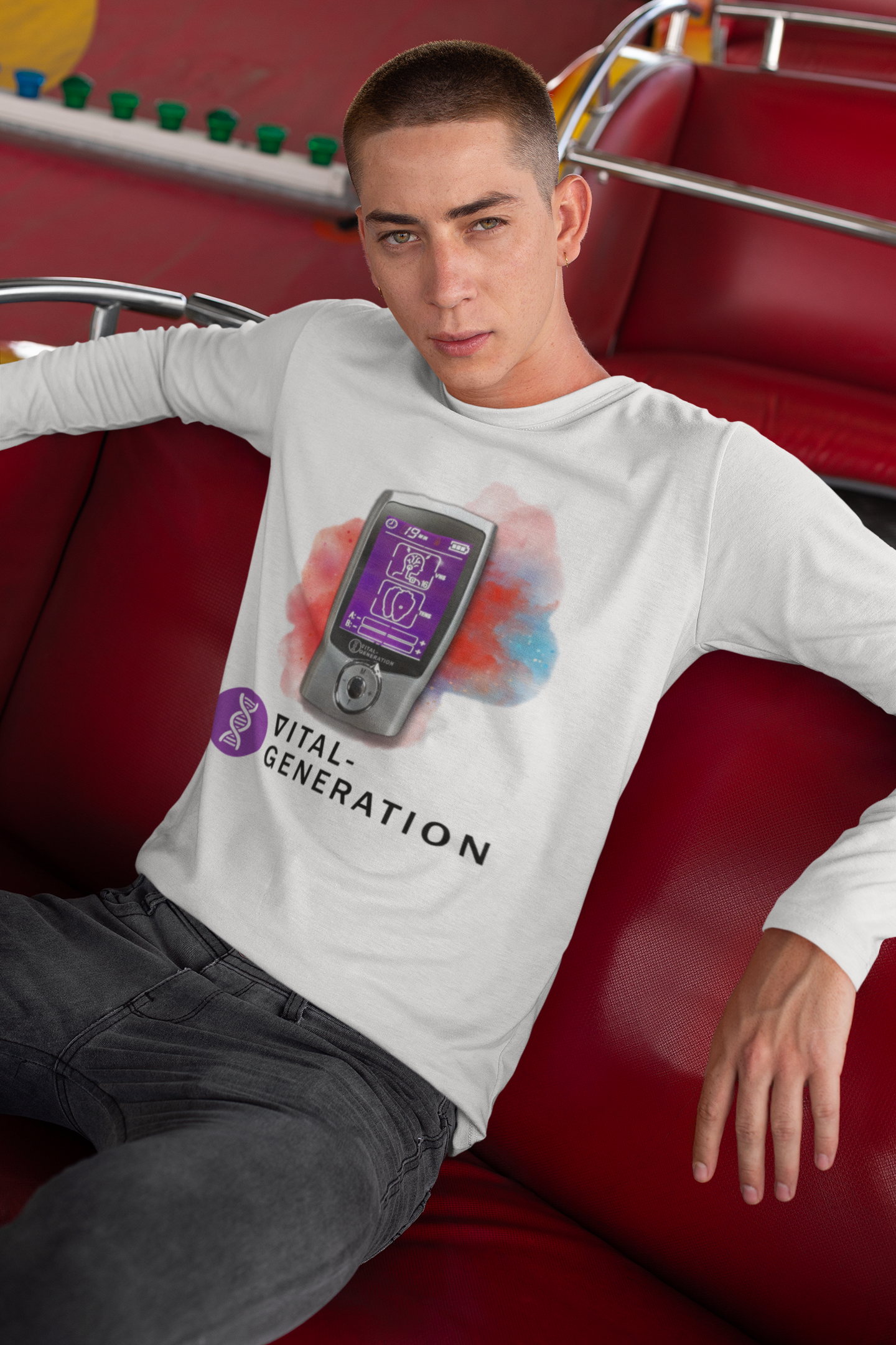 Vagusnerv Stimulator Unisex Longsleeve Shirt
