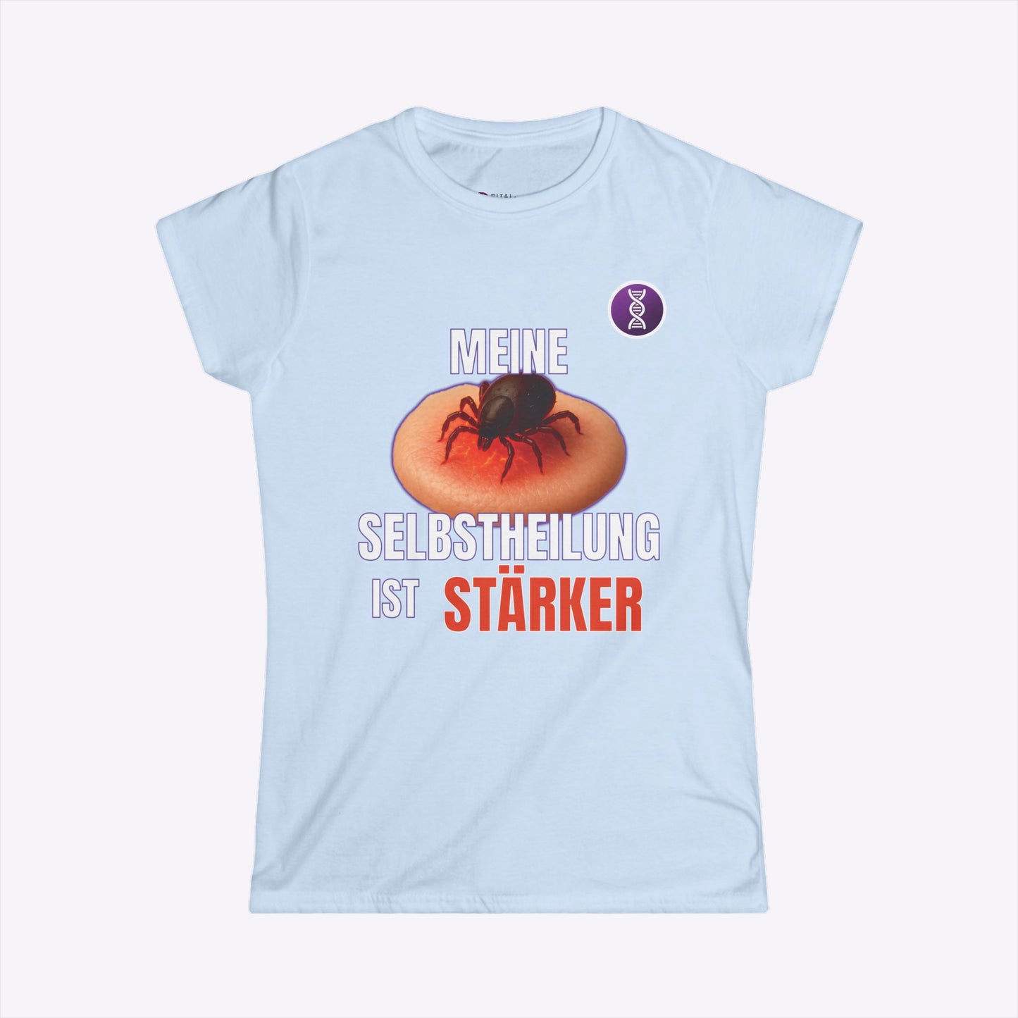 Damen T-Shirt - Meine Selbstheilung ist Stärker - Vital Generation