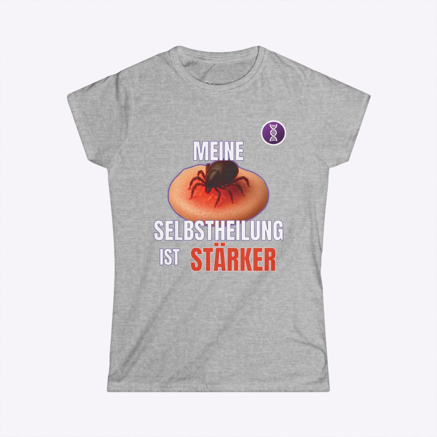 Damen T-Shirt - Meine Selbstheilung ist Stärker - Vital Generation