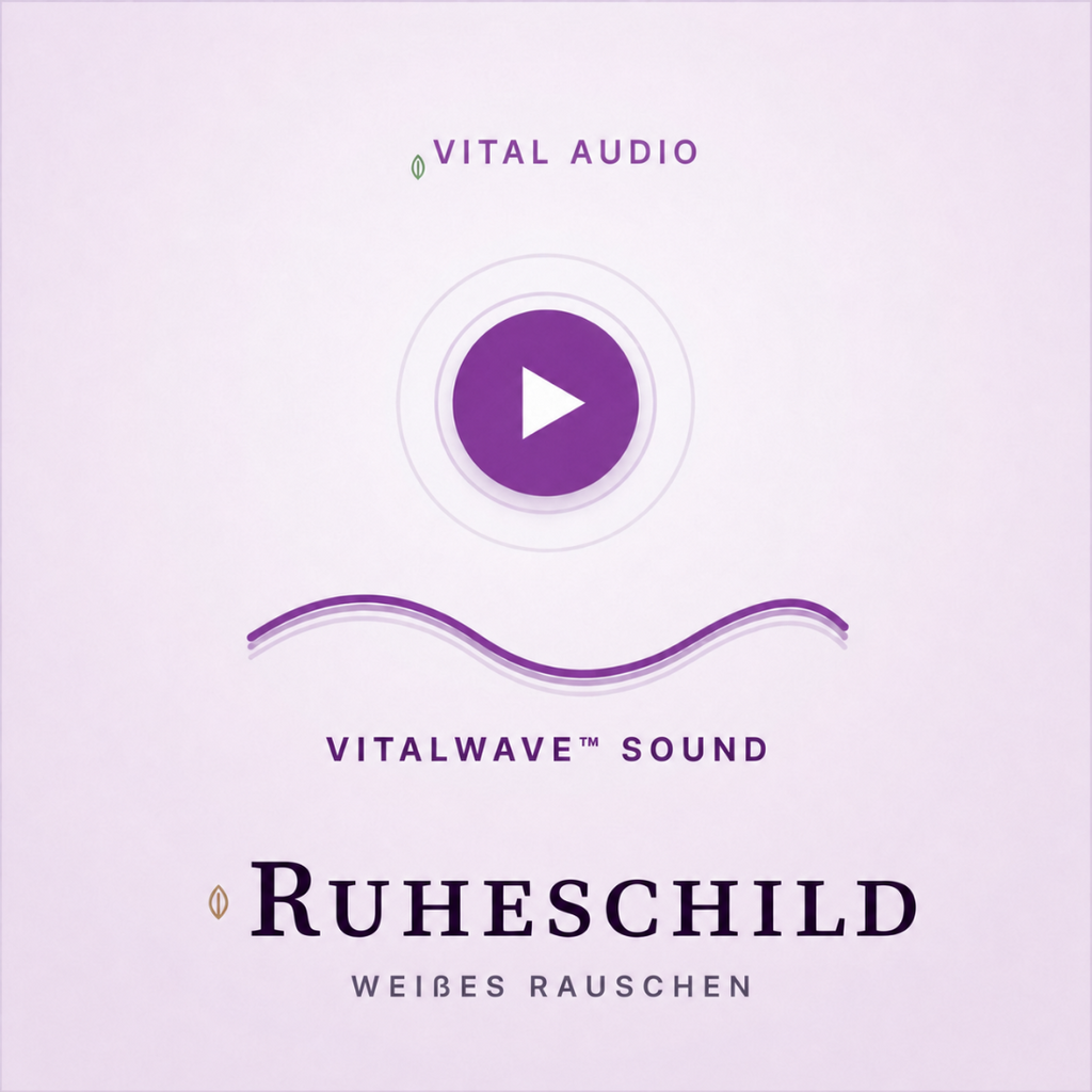 VitalWave RuheSchild – Weißes Rauschen für ungestörten Schlaf & ultimativen Fokus