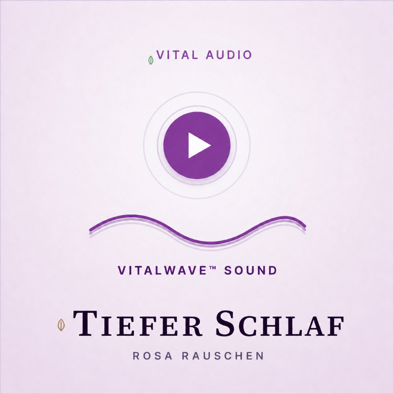 VitalWave SchlafRhythmus – Rosa Rauschen für sanfte Entspannung & ruhige Nächte