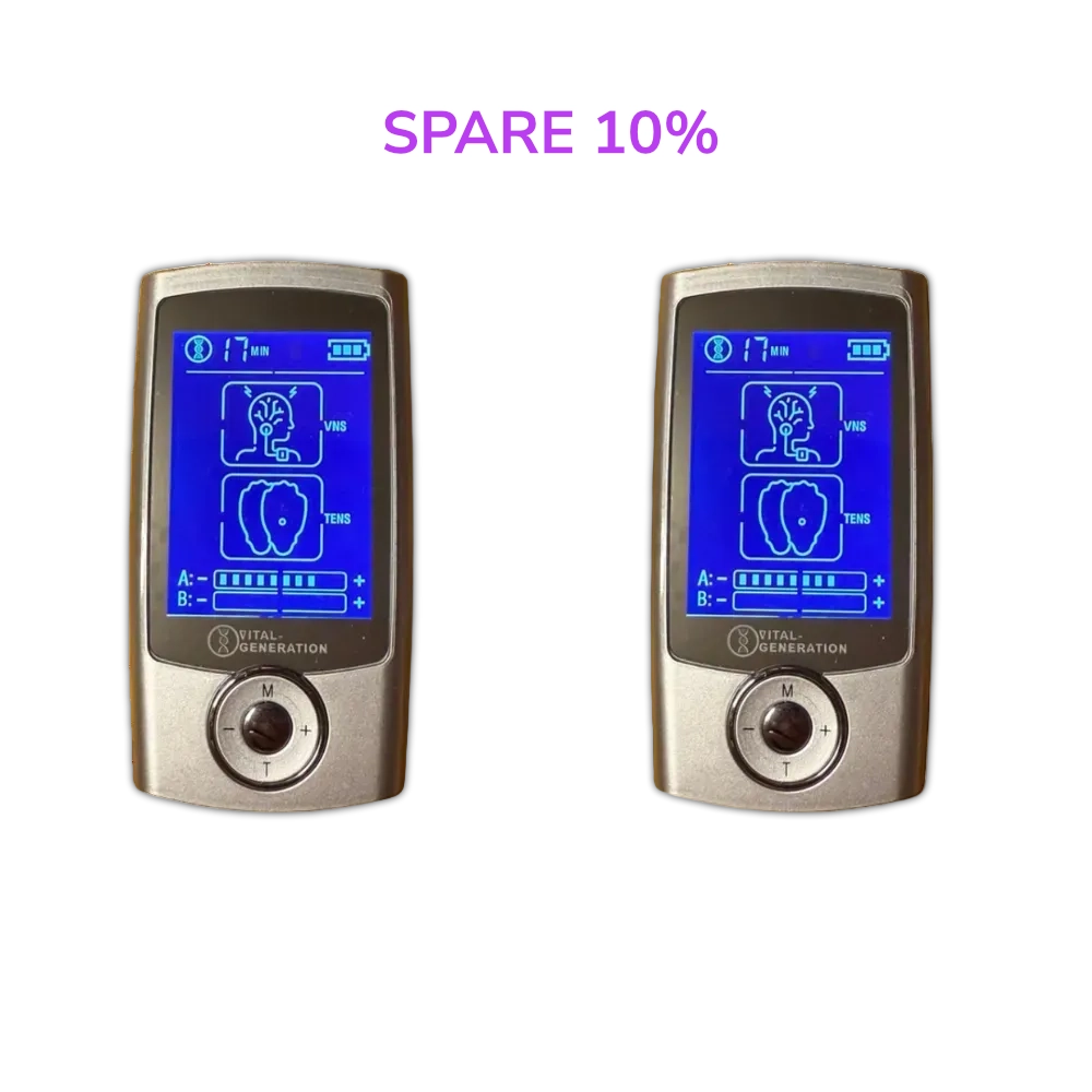 2x VitalNervStimulator® 3.0 - SPARE 10%