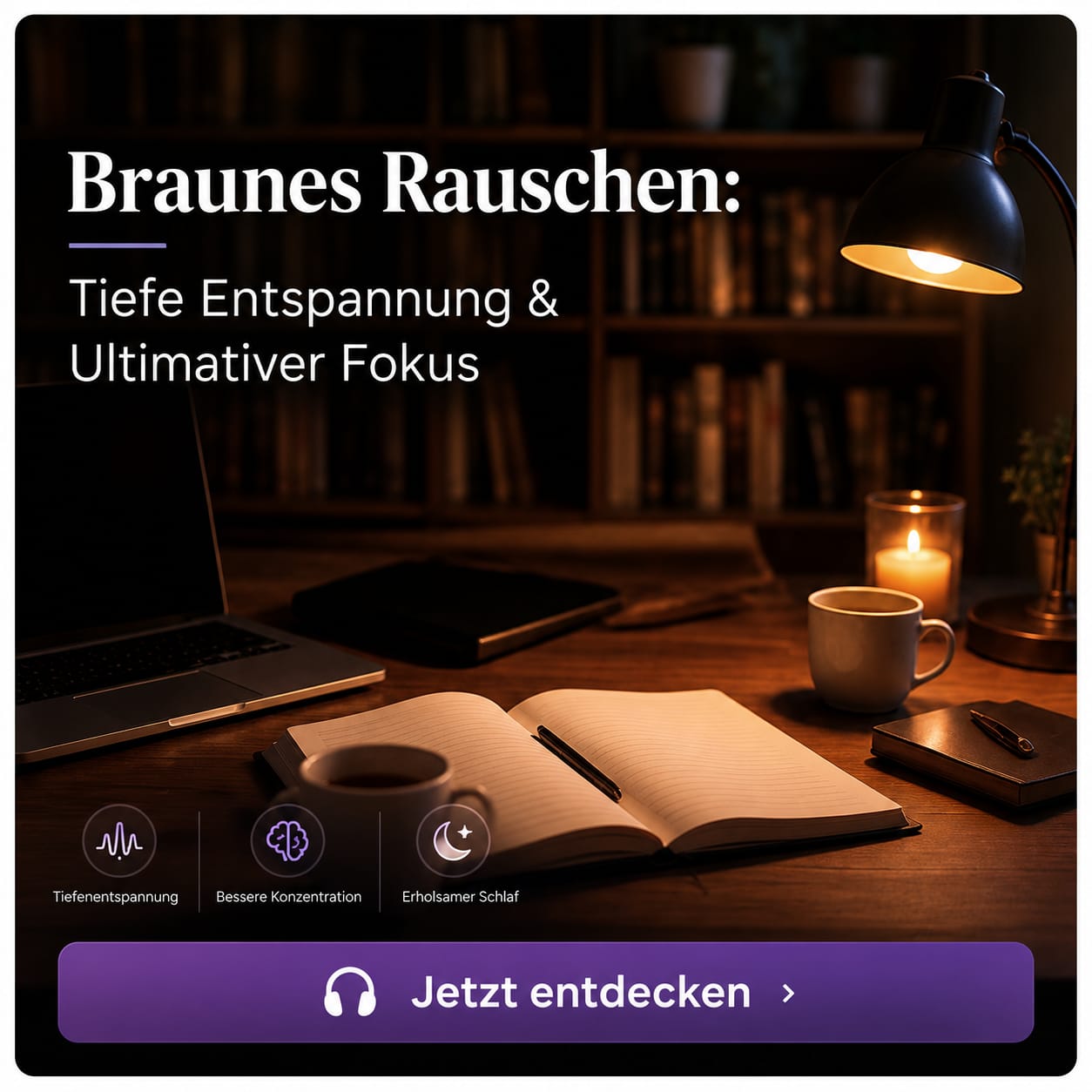Braunes Rauschen | mit VitalWave Sound