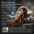 Weißes Rauschen: Die akustische Schutzwand für deinen Alltag